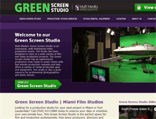 Tablet Screenshot of greenscreenstudio.multimediamktg.com